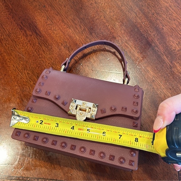 Rock Stud Top Handle Jelly Bag - Picture 6 of 6